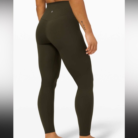 lululemon athletica Pants - Lululemon Dark Olive Align Leggings